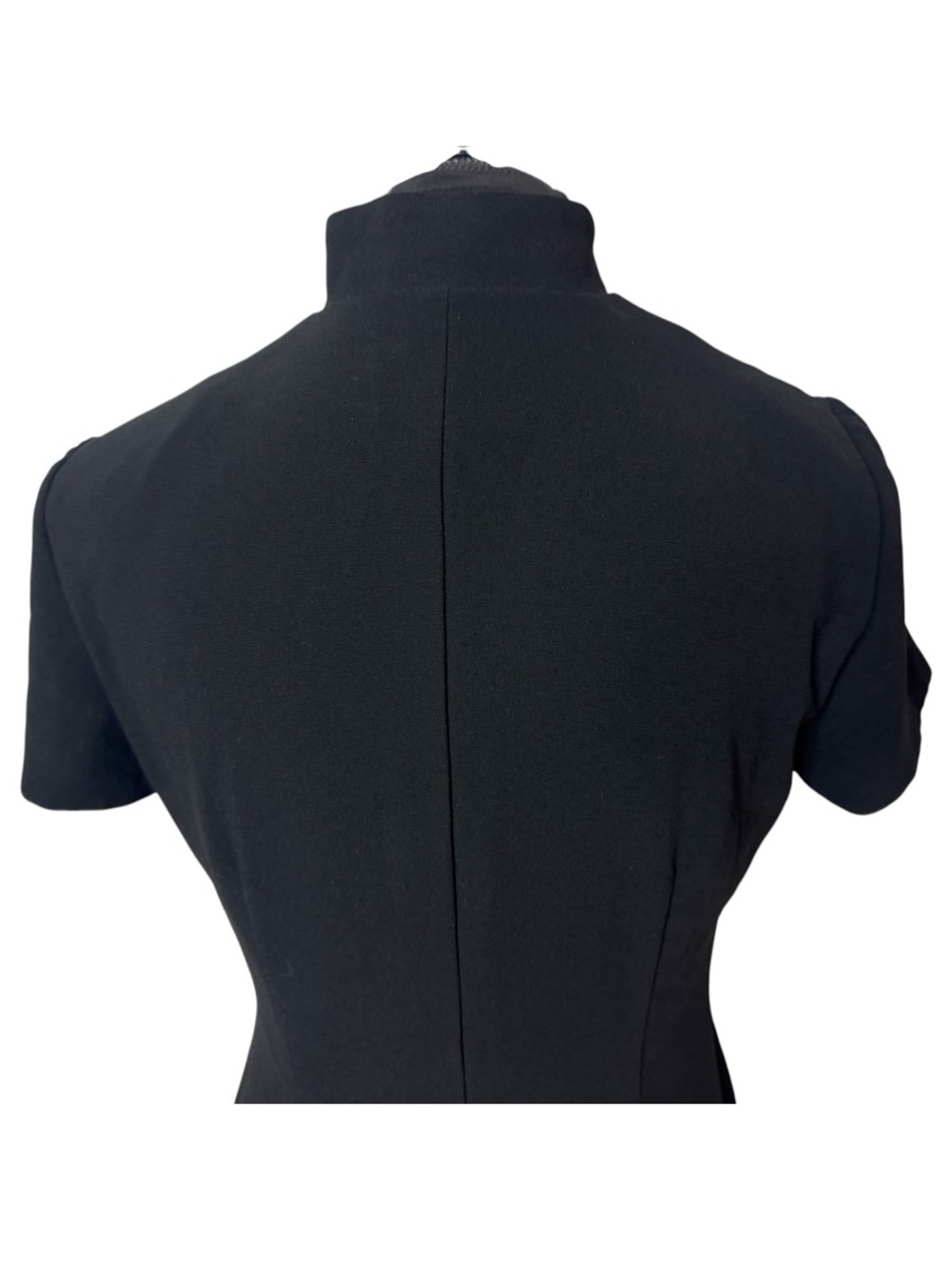 Sheri Martin Black Mandarin-Collar Tunic - Picture 11 of 16